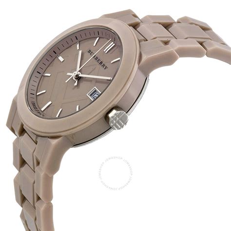 burberry ceramic watch beige|clearance burberry watches.